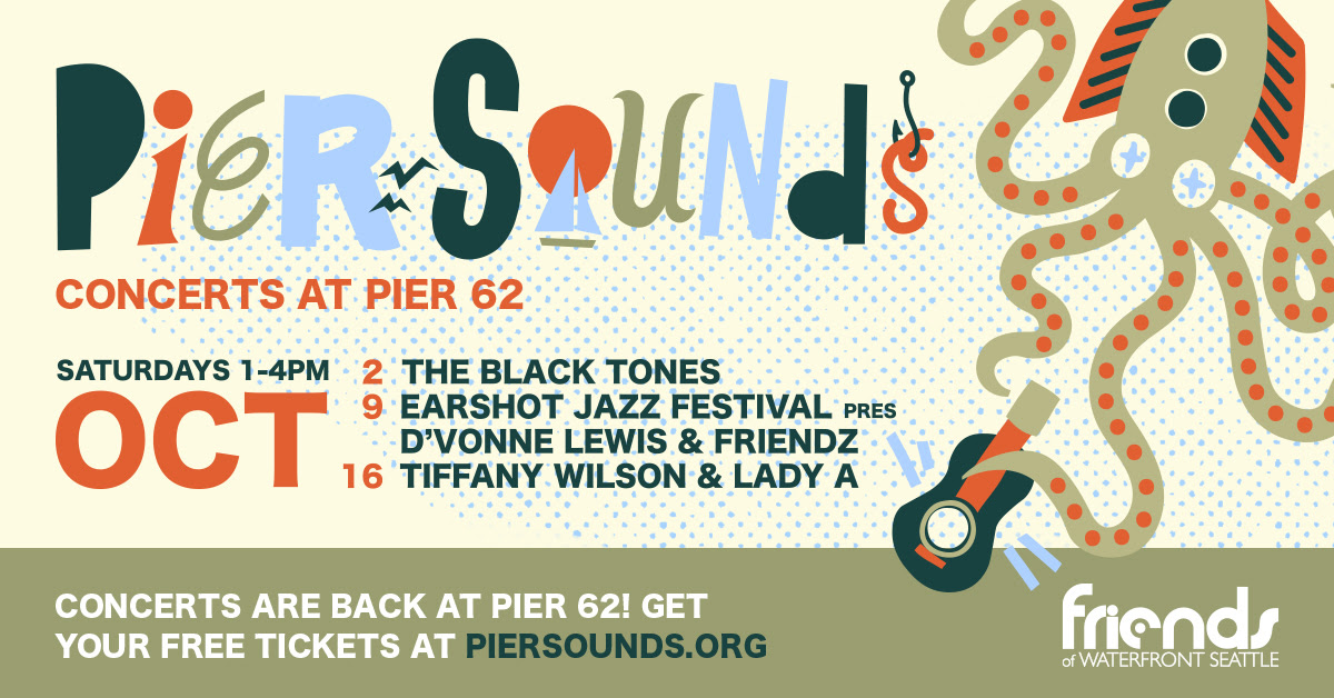 Pier Sounds: a fall concert series on the Seattle waterfront Pier 62!