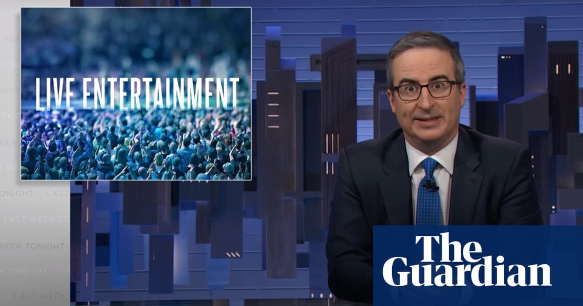 John Oliver rips Ticketmaster and live music costs: ‘One of the most hated companies on earth’